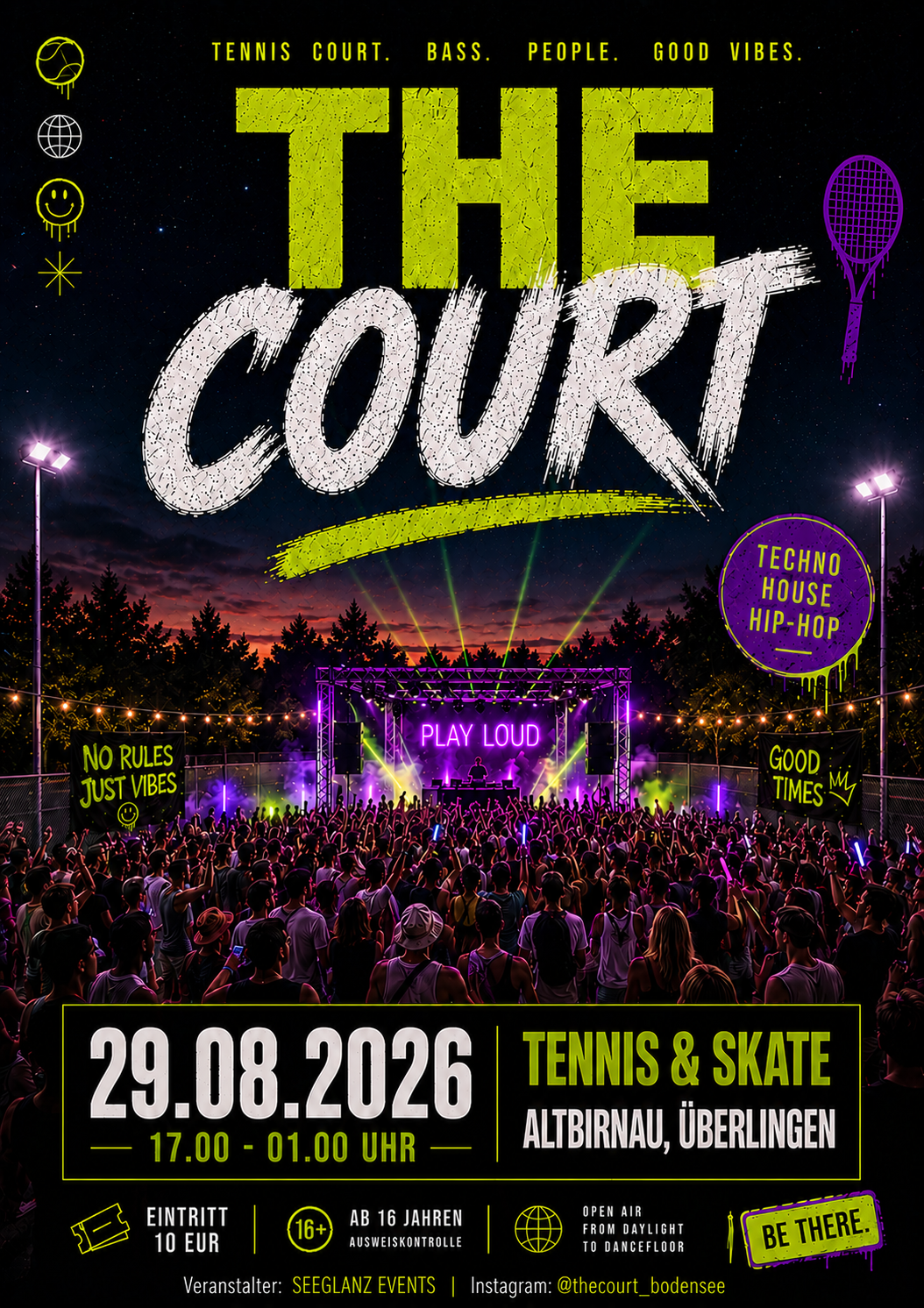 Plakat THE COURT